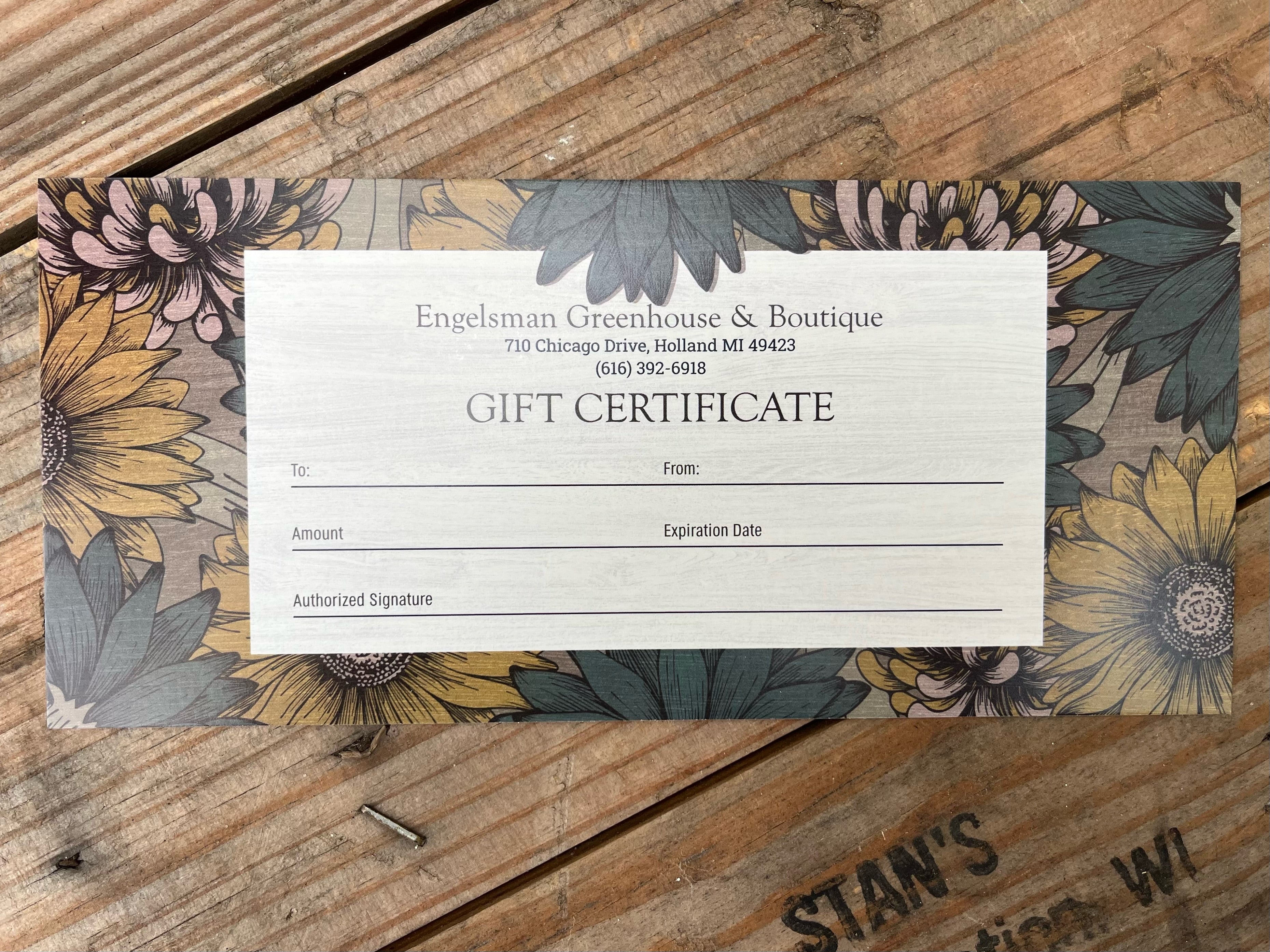 Products – Engelsman Greenhouse & Boutique